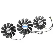 3pcs/Set For XFX RX5700XT 5600XT THICC III Ultra Graphics Card Cooling Fans