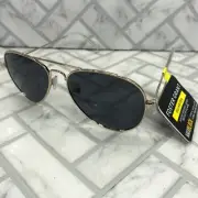 NWT Foster Grant Sunglasses Polarized FG MP 20 12 710 MCV Aviator 100% UVA-UVB