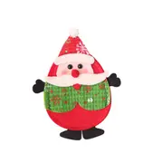 4Pcs Xmas Knife Fork Holder Covers Christmas Fork Bag Tableware Cutlery Spoon Case Set New Year Table Decorations