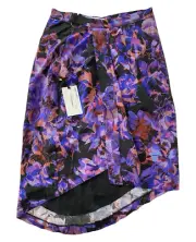 Alannah Hill Floral Silk Skirt Midi NWT Party Beach Cocktail Women Size 10
