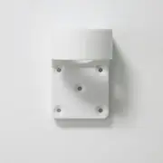 PIAOLGYI Wall Mount for Ecovacs Goat G1 Transmitters,Adapter for Ecovacs Goat G1 Robot Mower Beacon(White)