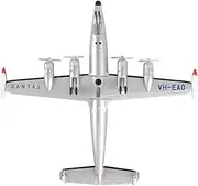 Postage Stamp 1/300 Qantas Constellation L-1049 Vh-Eao Aeroplane Toy Model