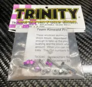Trinity Rc Car RS-4 Pro 2 Shock Bushings Purple Anodized Vintage HPI Touring