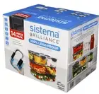 14 Piece Sistema Brilliance Food Storage Set Brand New