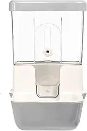 Bunny Food Dispenser,Automatic Pet Food Water Dispenser - Storage Large Capacity Dish Bowl for Parrots Ferret Pigeons Hedgehog Chinchilla