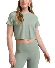 Rhone Serene Short Sleeve Cropped Tee