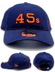 Houston Colt .45s Astros New Era 9Twenty Blue Clean Up Dad Strapback Hat Cap