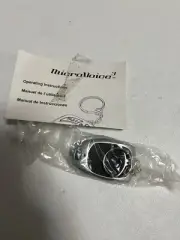 MicroVoice 3 One World The Essentials Voice Mini Recorder Key Chain Silver New