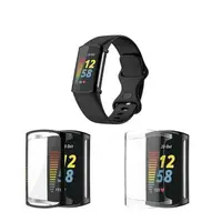 在飛比找樂天市場購物網優惠-【全包電鍍殼】適用 華米 Fitbit Charge 5 /