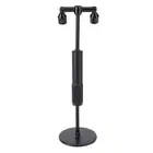 HG LED Cordless Table Lamp Iron Dual Heads Warm Lighting Rechargeable Portable