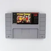 Royal Retro The Lost Vikings 16 bit Big Gray Game Card For NTSC Game Player