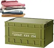 Foldable Storage Box | Folding Storage Cubes | Space-Saving Heavy Duty Portable Carrier Basket Multifunctional Crate for Moving Trunk Car Grocery Truck Outdoor Industry