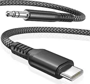 [Elebase] Samsung Galaxy S25 S24 Aux Cable 1.2M,USB C Aux Cable,Type C to 3.5MM Jack Audio Adapter Auxiliary Cord for Z Fold Flip,S23 S22 25 24 23 FE Ultra,Tab S8 S9 S10 S10+,A15,A25,A34 A35,A53 A54 A55
