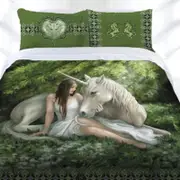 Anne Stokes Pure Heart Quilt Cover Set King