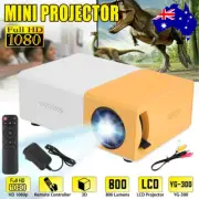 Mini Pocket LED Home Cinema Projector HD 1080P Portable Office Cinema HDMI UCE