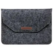 Cloth Sleeve Laptop Notebook Bag Pouch Case For Macbook Air 13 Inch Black Laptop Cases & Bags