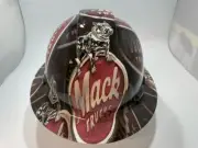 New Full Brim Hard Hat Custom Hydro Dipped Mack Truck. Free Shipping