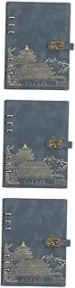 FOMIYES Pcs Versatile a Daily Planner Notebook Lined Pages Pu Leather Cover for School Supplies Personal Planner Office Use