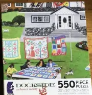 Jigsaw Puzzle Ceaco 550 Pieces Tooniverse Cartoon Capers Dockside NEW