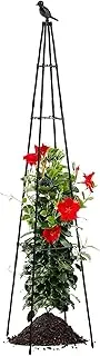 Trellis for Climbing Plants Outdoor,Zucchini Trellis - Metal Adjustable Height Gardening Growing Supplies Accessories Bird Head Support for Grape Pea Bean Cucumber