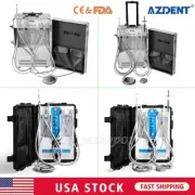 FDA CE Portable Dental Delivery Unit Air Compressor Suction Scaler Curing Light