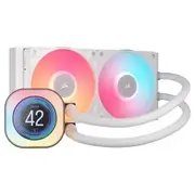 Corsair iCUE Link Titan RX LCD AIO Liquid CPU Cooler 240mm White