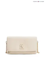 Tommy Hilfiger Brown Modern Turn Lock Cross-Body Bag (H53321) | $277