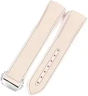 [KKFAUS] For Omega Swatch Planet Joint Name Series 20mm Color Matching Silicone Watch Strap Arc Interface Waterproof Replace Watchbands