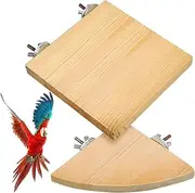 BESPORTBLE Bird Perch Support Platforms Parrot Toy Stand Parrot Perch for Small Large Birds Cage Accessories