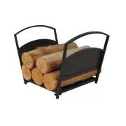 Fireplace Log Holder Folding Firewood Rack,Stacking Rack,Storage Rack for Fir...