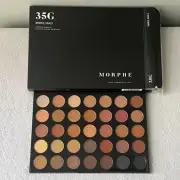 Morphe 35G Bronze Goals Artistry Eyeshadow Palette 35 Shades New In Box