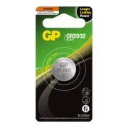 GP Lithium Coin Cell Remote Battery 3 Volts CR2032