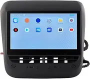 Rear Seat Display Screen, 7'' 1024x600 Touch Screen Android 12 WiFi Rear Passenger Display 32GB ROM Climate Media Control with Seat Heating and Adjustment for Tesla Y