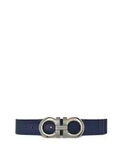Ferragamo Men's Double Gancini Fixed Fabric Belt 90 cm / 36 in