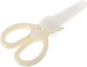 NOLITOY Versatile Ceramic Scissors Safe for Noodles Meat Chicken Vegetable Fruit Portable
