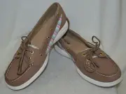 Sperry Top-Sider Women's Laguna Greige/Stripe Boat Shoes - Size 6 NWB