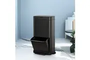 Devanti 70L Motion Sensor Bin Pedal Bins Automatic Black