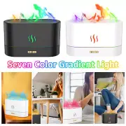 Flame Essential Oil Diffuser 180ml Flame Aroma Diffuser 7 Color Flame Leko