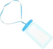 Mipcase Phone Bag with Lanyard Touch Screen Pouch for Underwater Activities Lightweight Transparent for Beach Swimming Boating and Kayaking Light
