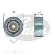 Gates Timing Belt Pulley - T42193