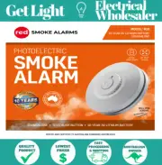Red Smoke Alarms R10 | 10 year lithium battery stand-alone