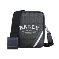 在飛比找momo購物網優惠-【BALLY】BALLY Bhenn B-Monogram白