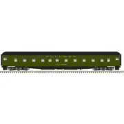 ATSF RAIL PULLMAN 6-3 SLEEPER CAR- HO-SCAL0R- ATLAS MODEL TRAINS DETAILED &READY