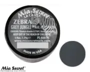 Mia Secret Nail Art Powder From GREY JUNGLE Color Set - Zebra 0.25 oz