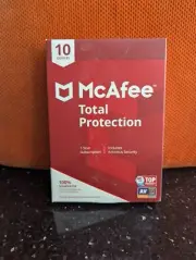 McAfee 2020 Total Protection 1 year subscription 10 devices Win/Mac