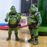 2x GAMORREAN GUARDS for 3.75 IN Figure DIORAMA (Painted)