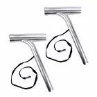 2X Aluminium Marine Boat Fishing Rod Holder Outrigger Gimbal Pin