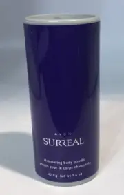 VINTAGE 2005 AVON SURREAL SHIMMERING BODY POWDER 1.4 OZ TALC DISCONTINUED