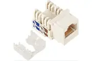 Astrotek CAT5e UTP Network Keystone Jack for Socket kit 10ps per pack Poly Bag White LS