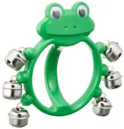 Zenon Bambina Handbell frog green BHB-FRGR ring bell